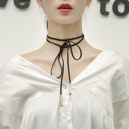 Women's Korean Style Short Neckband Necklace