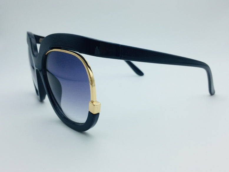Cat Eye Half Frame Flying Sunglasses for Women