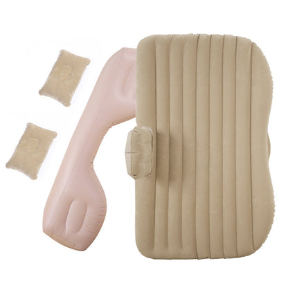 Inflatable Car Mattress - Camping Air Mattress with Pillows