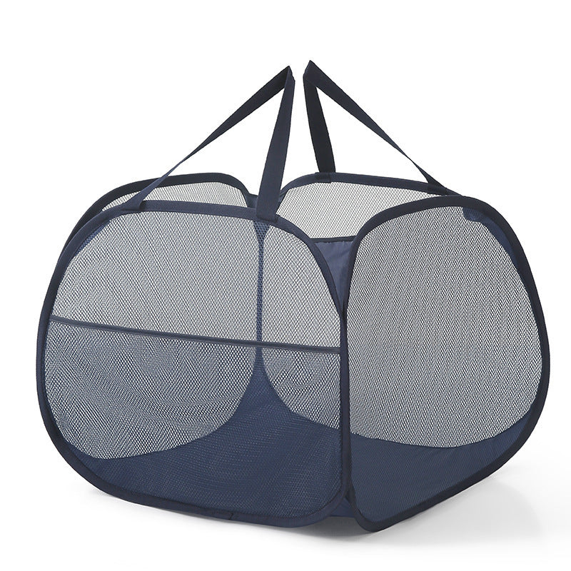 Upgraded Portable Laundry Folding Linen Storage Basket