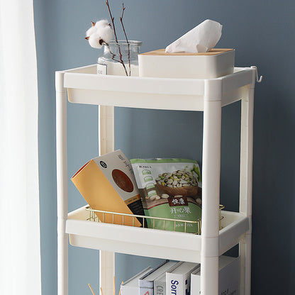 Multifunctional bathroom floor shelf Drain shelf