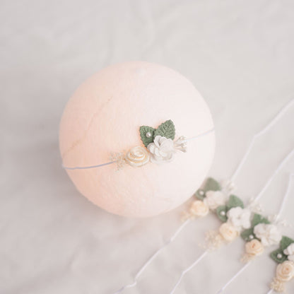 New Baby Photography Headdress Head Flower Newborn Photography Accessories