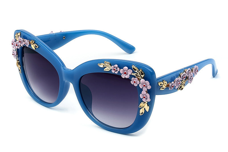 Women’s Flower Frame Sunglasses