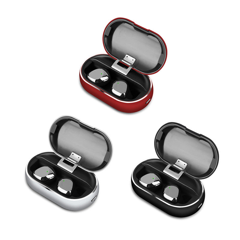 Three open black electronic cases with red, silver, and black interior accents on a white background.