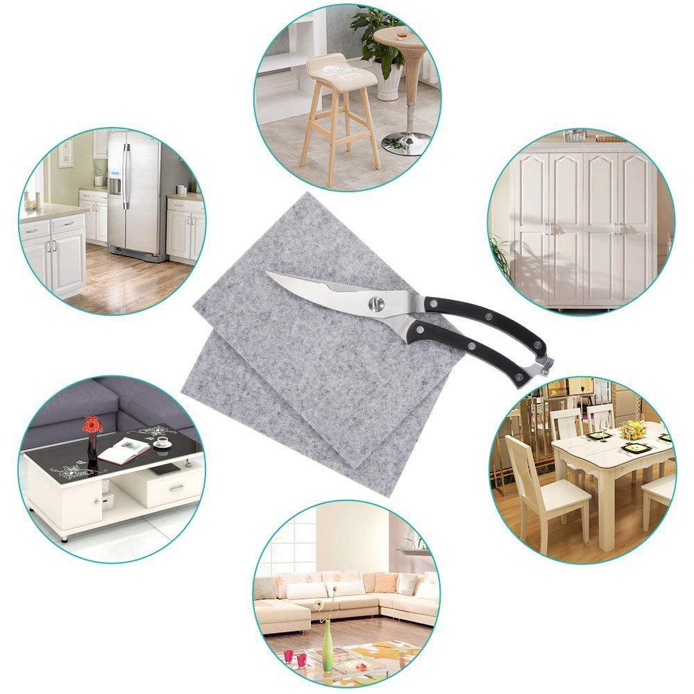 Thickened Felt Chair Mats Floor Protection Sticky Cushion Furniture Sofa Non-slip Protective Cover