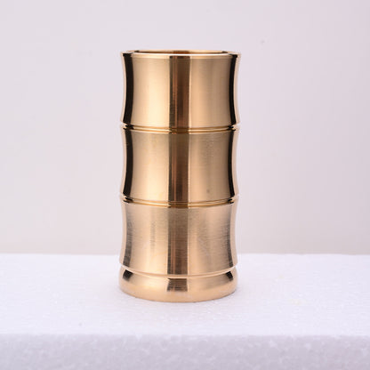 Tea Container Vintage Bamboo Vase Storage Container Ornaments