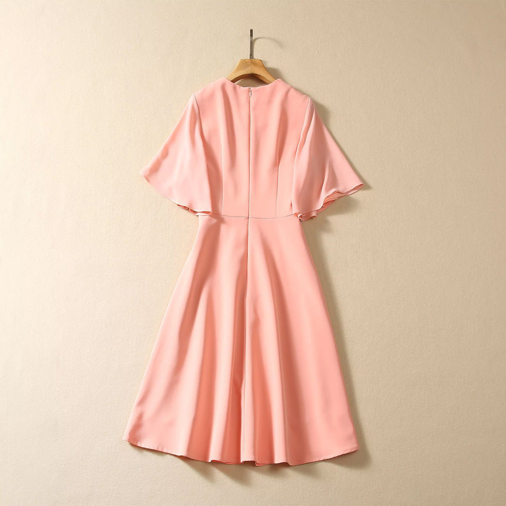 Summer Female Embroidery Princess Dress