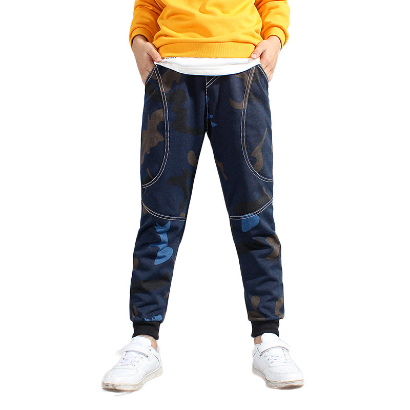 Spring and Autumn Children's Pure Cotton Casual Sports Pants