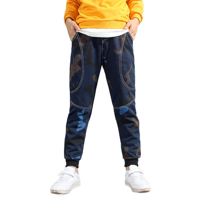 Spring and Autumn Children's Pure Cotton Casual Sports Pants