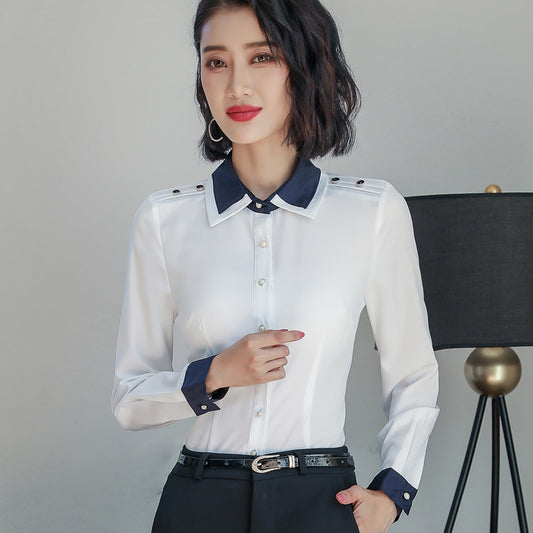 Formal Suit Commuter Drape Business Work Shirt