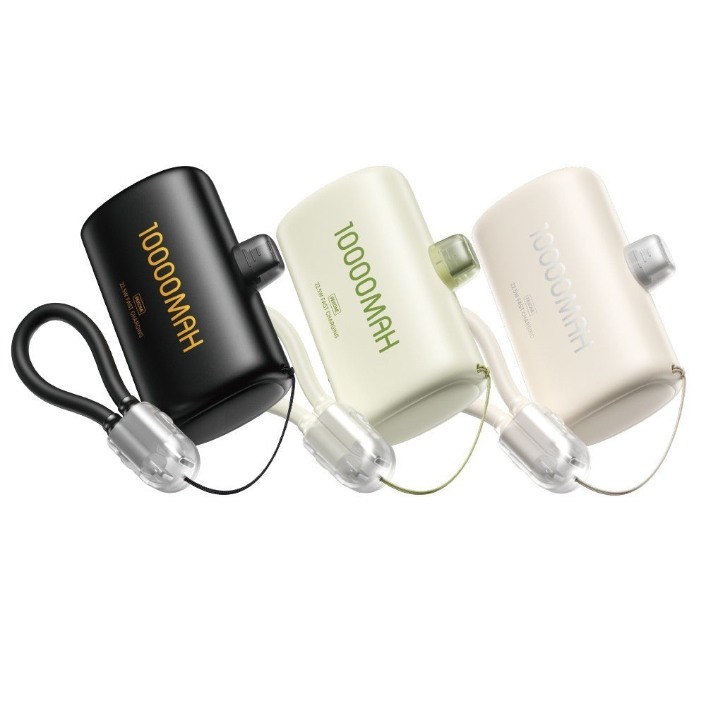 Three Linglong emergency power banks with '10000mAh' text on a white background.