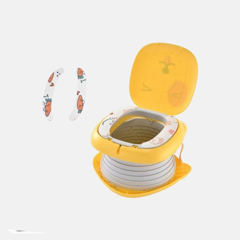 Children’s Outdoor Portable Car-Foldable Toilet Seat
