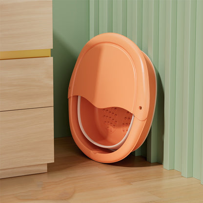 Foldable Foot Bath Portable Foot Wash Basin With Cover