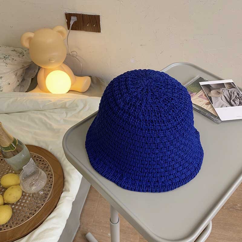 Fashion Knitted Round Top Fisherman Hat