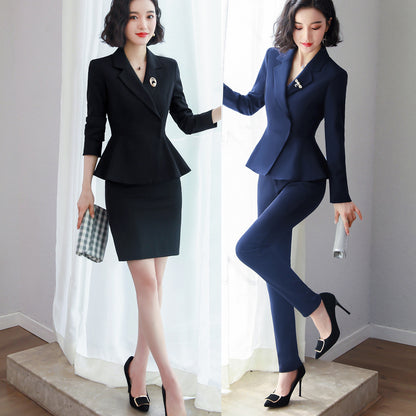 Women's Professional Suits, Women's New Slim Temperament Formal Wear