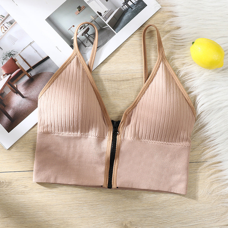 Beautiful Straps, Chest Pads, All-Match Bras Gathered