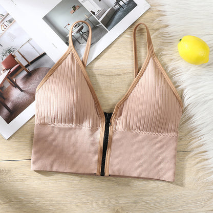 Beautiful Straps, Chest Pads, All-Match Bras Gathered