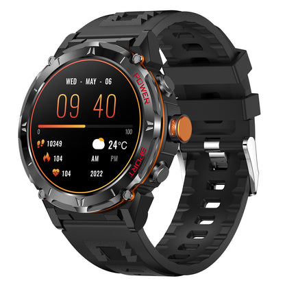 New Y18 Smart Watch 143-inch Blood Oxygen GPS Altitude Pressure Monitoring