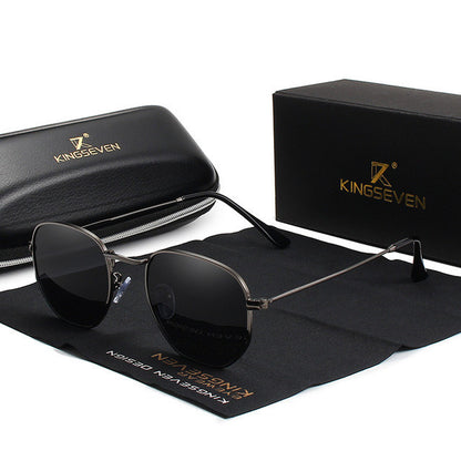 Classic Retro Round Sunglasses for Men