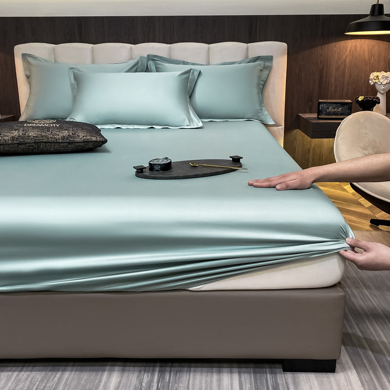60 Cotton Long-staple Cotton Three-piece Bed Sheet Set