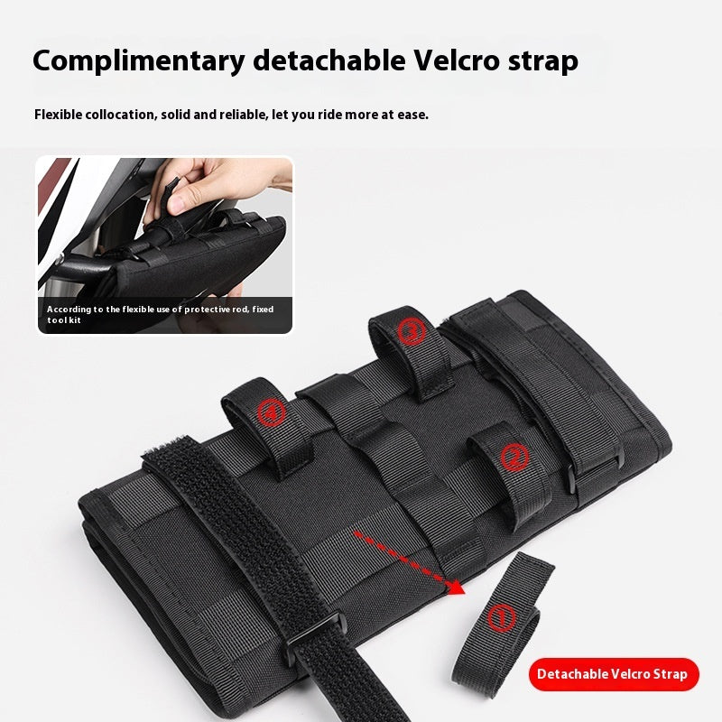 Motorcycle Tools Multifunctional Bumper Pack Outdoor Motorcycle Riding Folding Bag