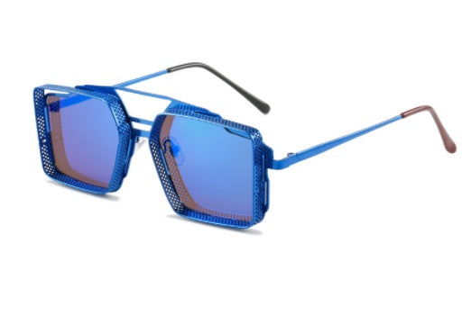 Vintage Steampunk Metal Sunglasses for Men