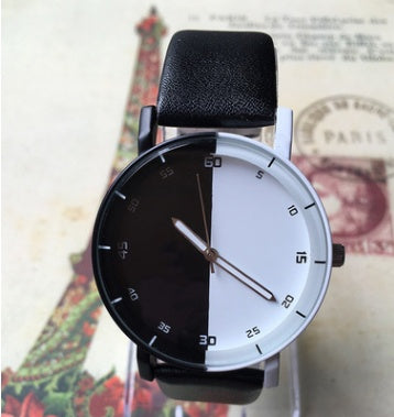 Black & White Mosaic Harajuku Couple Watches