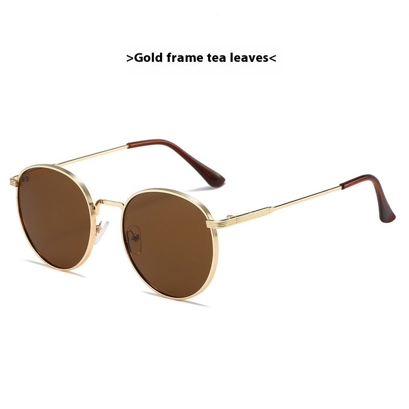 Retro Clip-On Ellipse Sunglasses for Men & Women