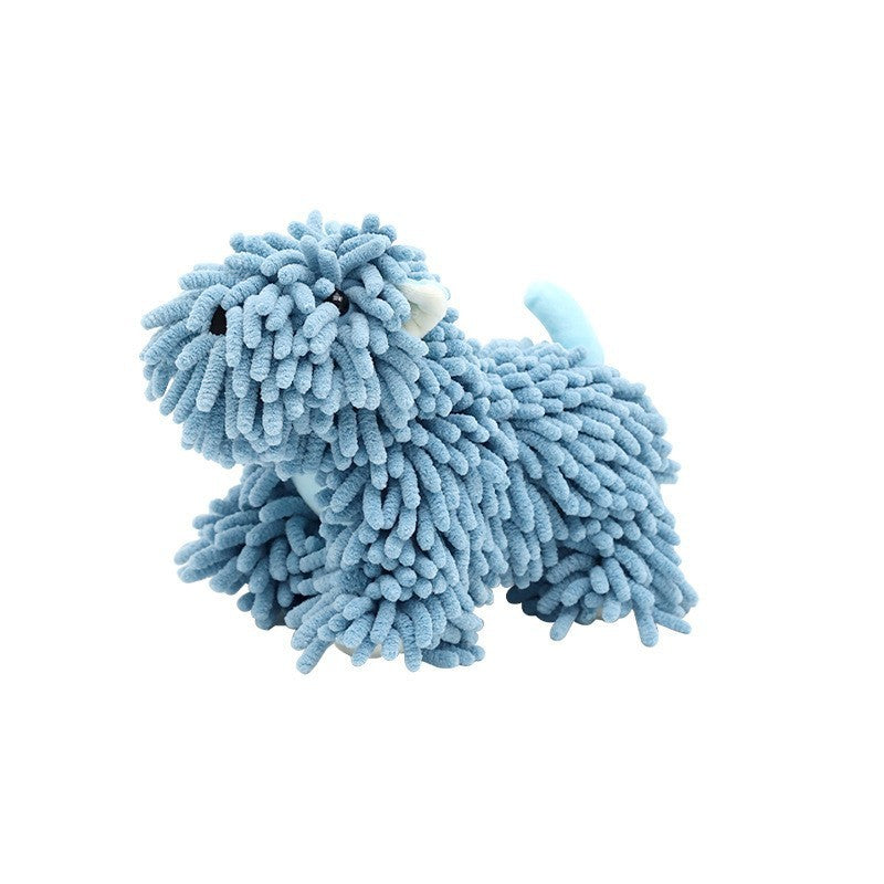 Cartoon Puppy Chenille Hand-wiping Doll Multifunctional Cartoon
