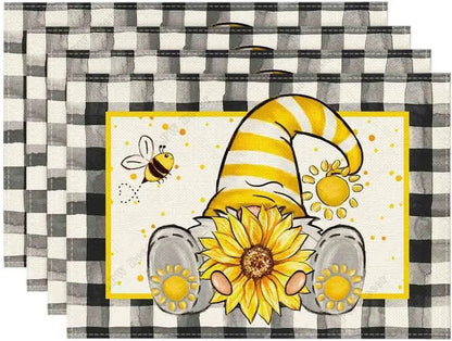 Summer Mats Refreshing Lemon Table Decoration Non Slip