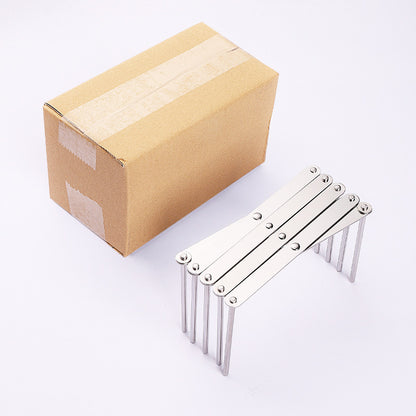 Stainless Steel Telescopic Shelf Folding Kitchen Storage