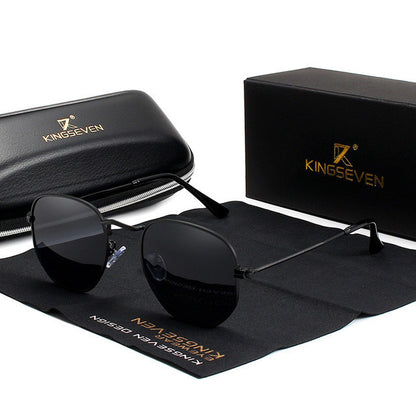 Classic Retro Round Sunglasses for Men