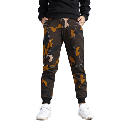 Spring and Autumn Children's Pure Cotton Casual Sports Pants