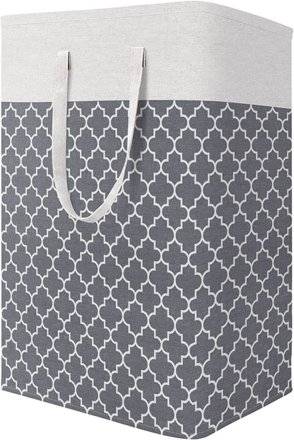 Foldable Moisture-proof Stripes Laundry Basket Dirty Clothes Basket Laundry Basket