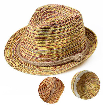 Colorful Foldable Parent-Child Beach Hat