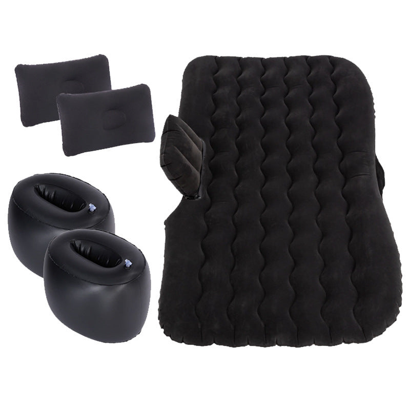 Inflatable Car Mattress - Camping Air Mattress with Pillows