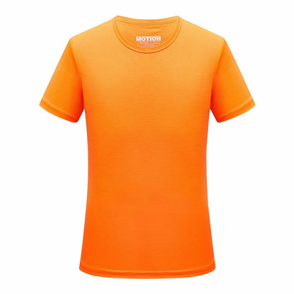 Men Quick Dry T Shirt Running Slim Fit Top Tees Solid Shirts