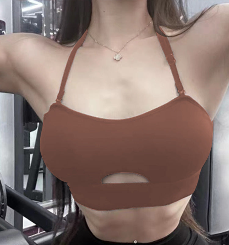 Fitness Running Women's Top Beauty Back Yoga Clothes