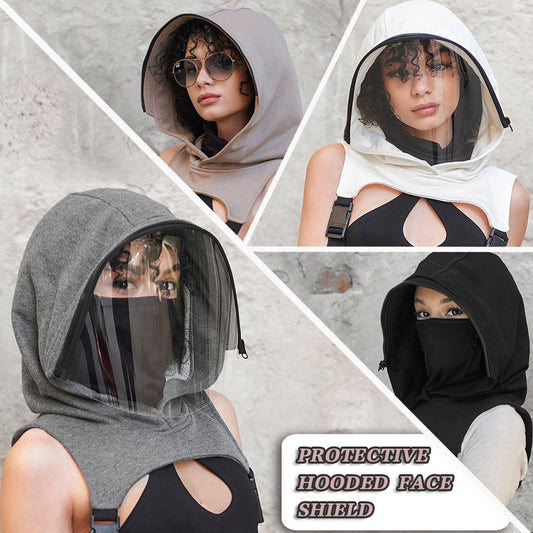 Full Face Shield Hood Mask – Unisex Protective Wear