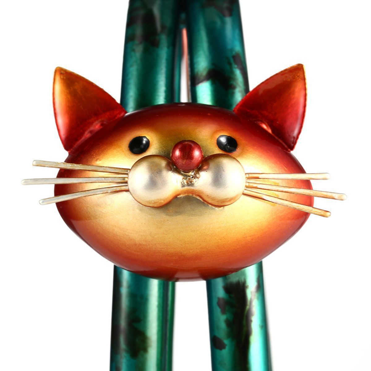 Spring Kitten Woven Iron Home Decoration