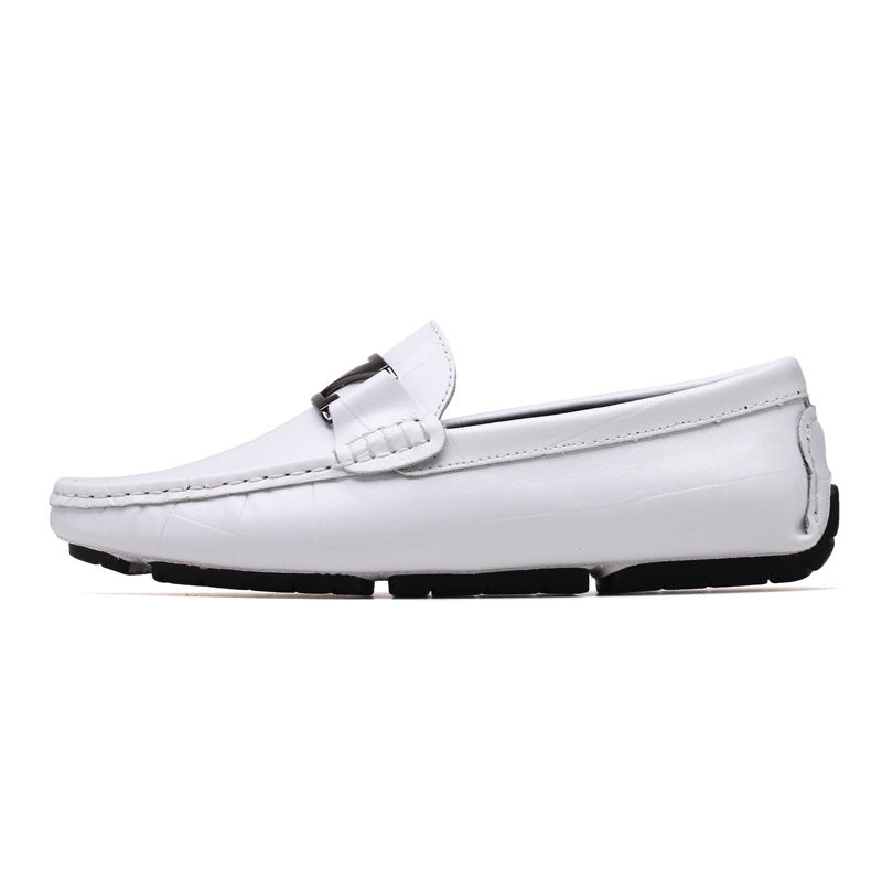 Low-top leather shoes casual shoes