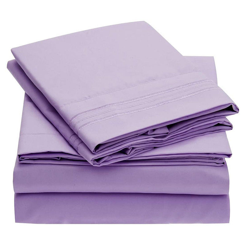 Solid Color Bed Sheet Sanding