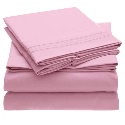 Solid Color Bed Sheet Sanding