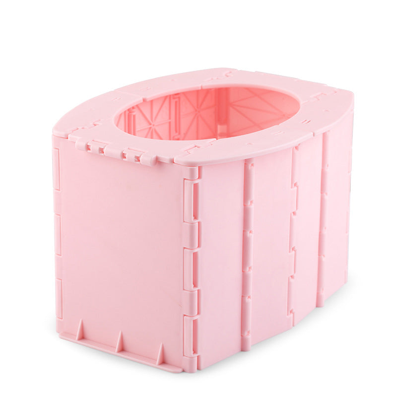 Portable Travel Folding Toilet Urinal - Mobile Seat for Camping & Hiking
