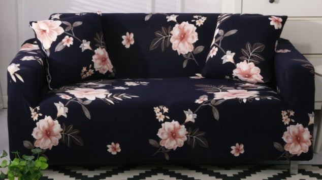 The elastic sofa dust cover covers the sofa cover