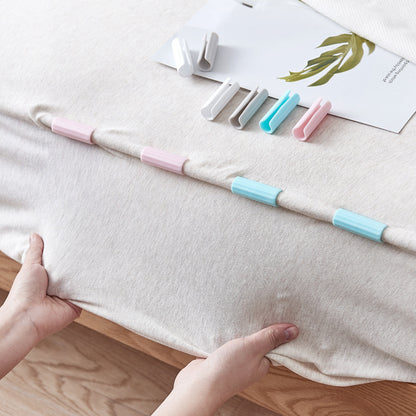 Bed Sheet Attaching Clamps Holder Anti-slip Traceless Buckle