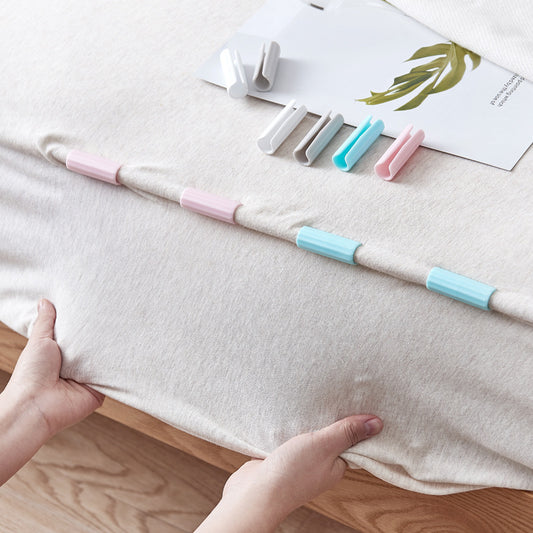 Bed Sheet Attaching Clamps Holder Anti-slip Traceless Buckle