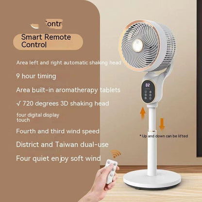 Air Circulator Household Fan - Large Wind Platform with Remote Control