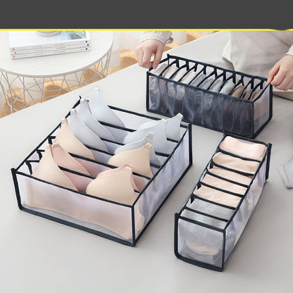 Foldable Mesh Storage Box - Versatile small wear Organizer