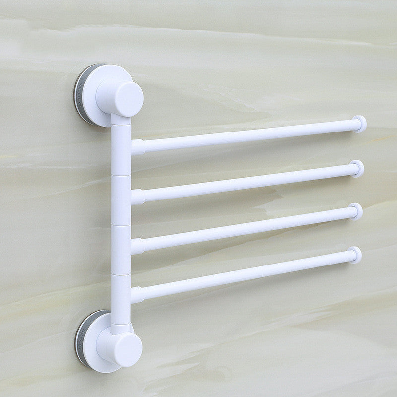 Magic Suction Cup Four-Bar Punch-Free Towel Rack